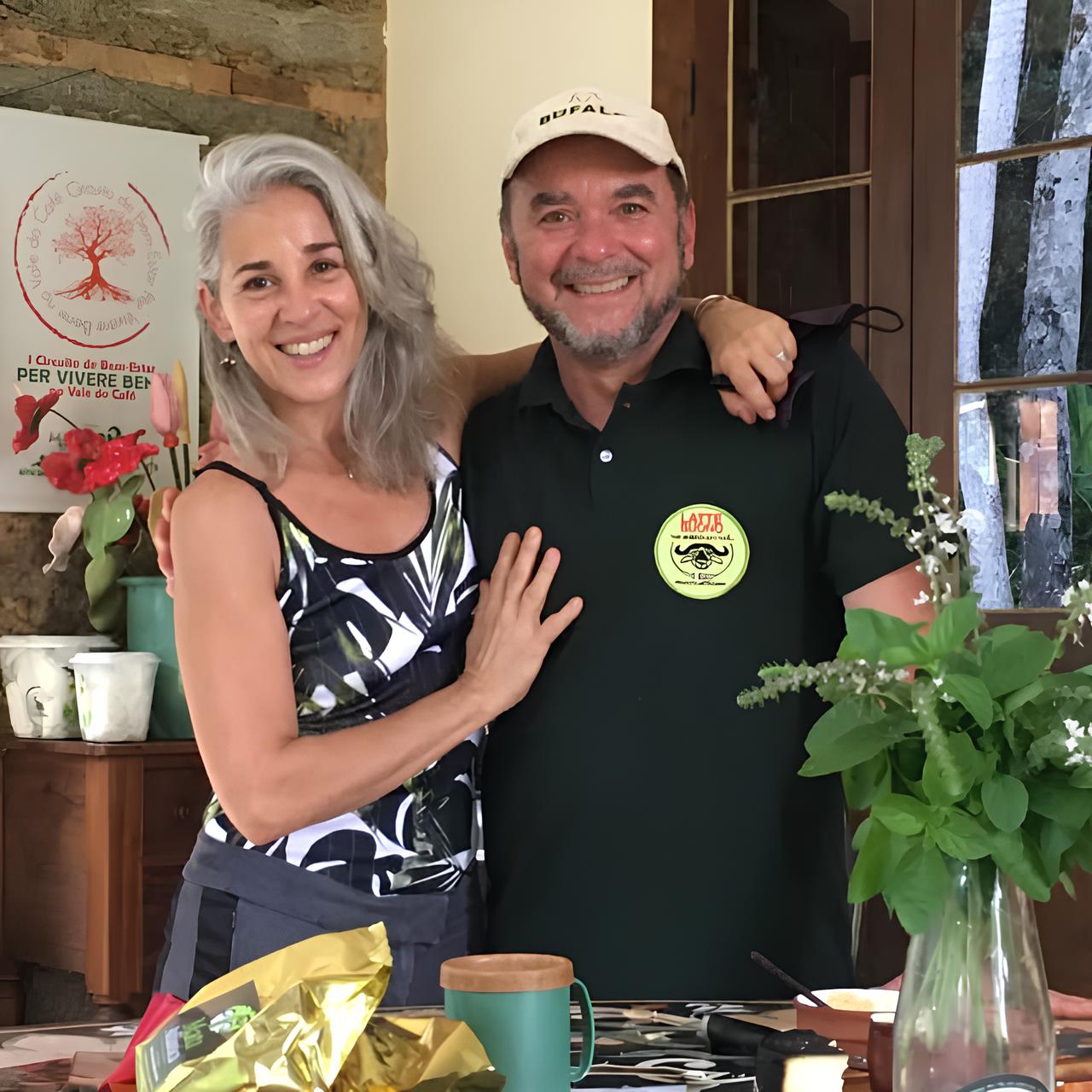 Fazenda Latte Buono - Búfalos no pasto